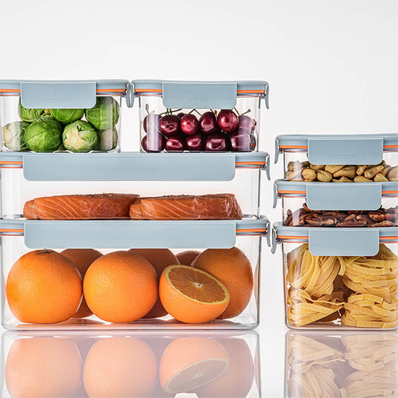 Hộp Đựng Thực Phẩm LocknLock Bisfree Modular Plus Nhiều Size, Nhựa Tritan - Màu xanh mint image number null